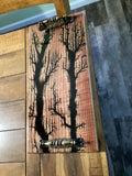 Fractal Burned Cutting Boards