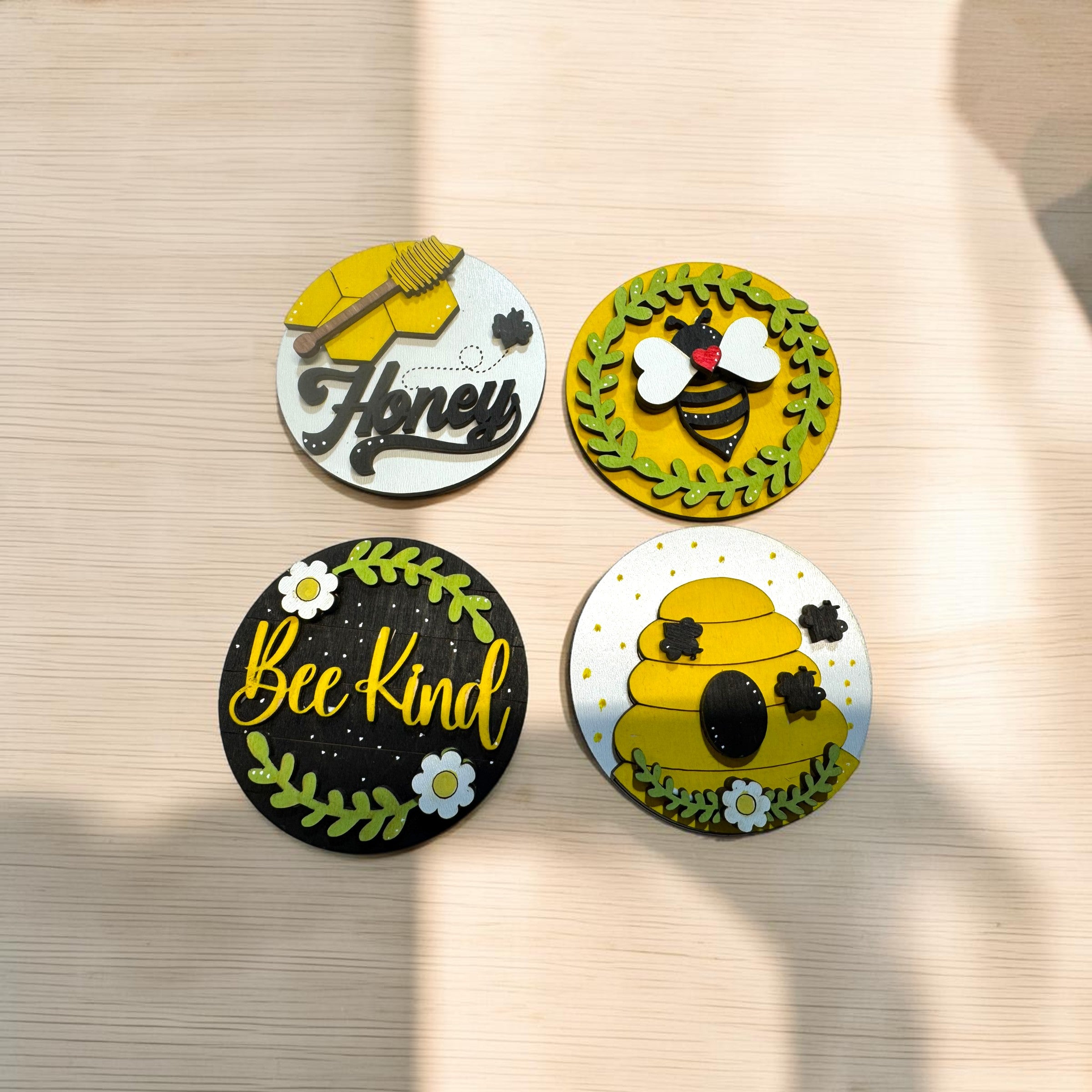 3 In Round Bee Inssert Set