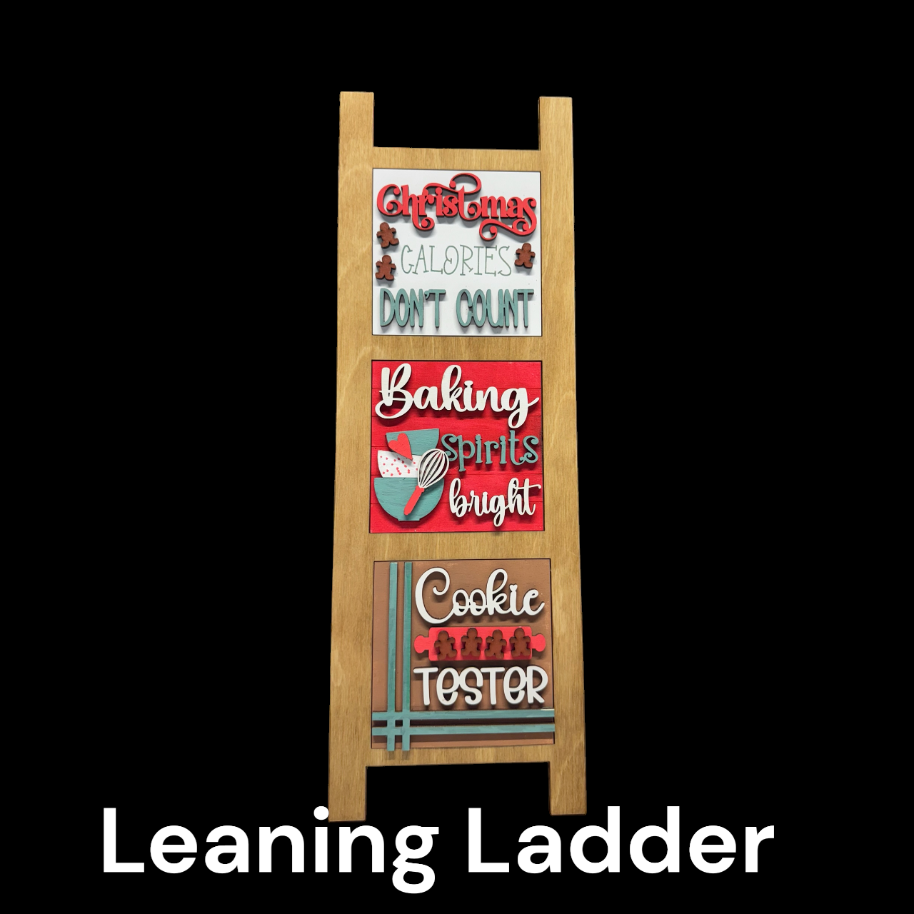 Farmhouse leaning ladder