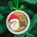 Santa tracker Ornament