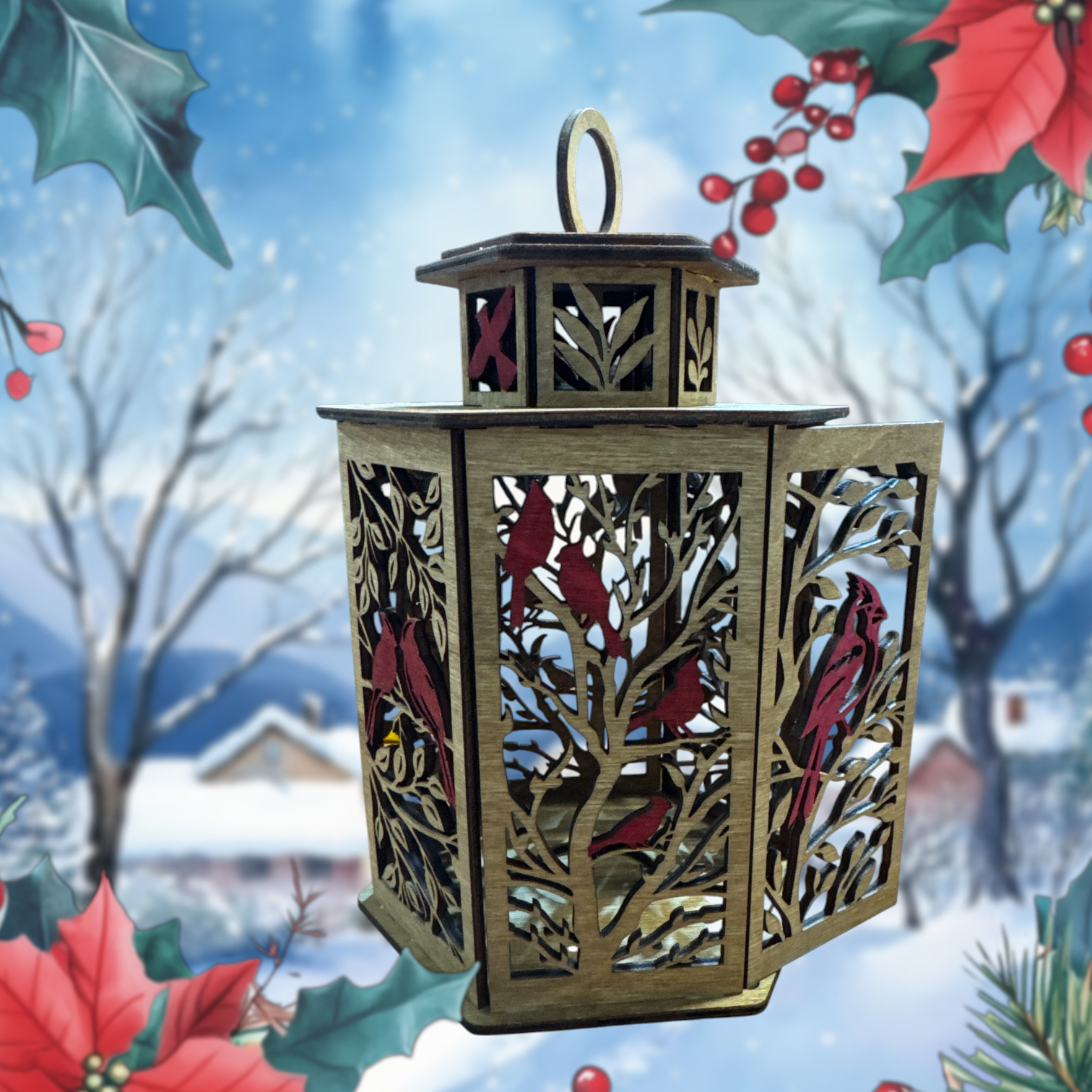 Lantern- Cardinals