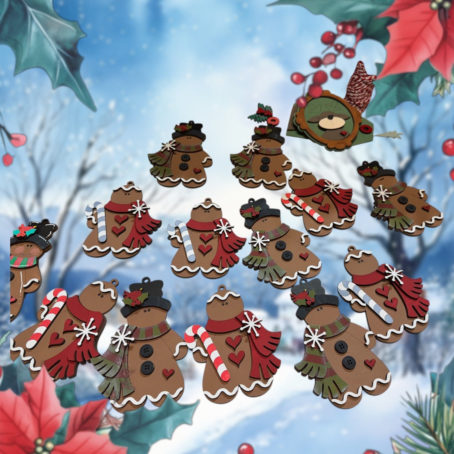 Gingerbread Ornaments