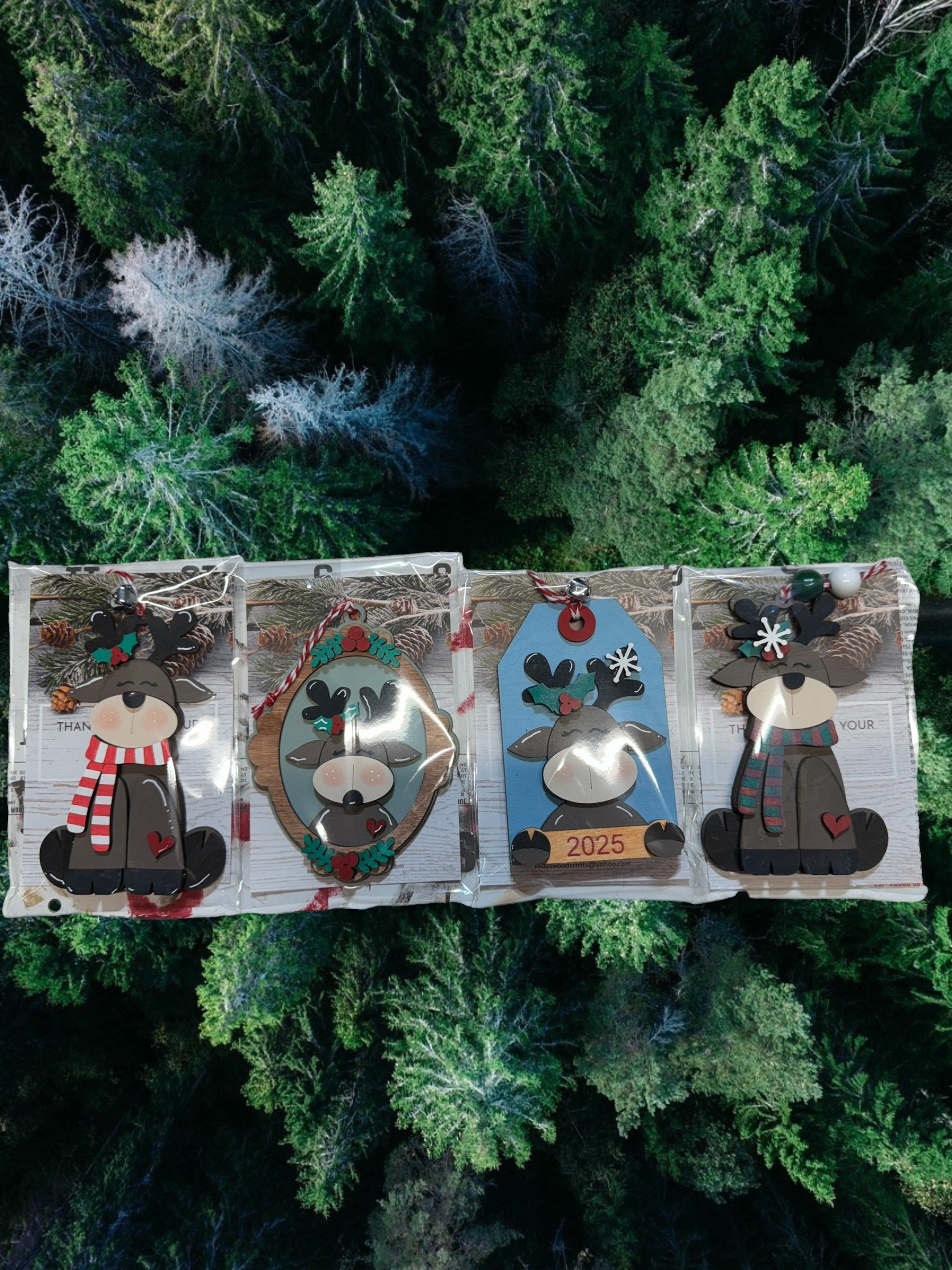 Moose Christmas Ornaments