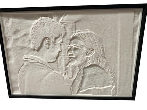 3 D printed Lithograph Picture and light box