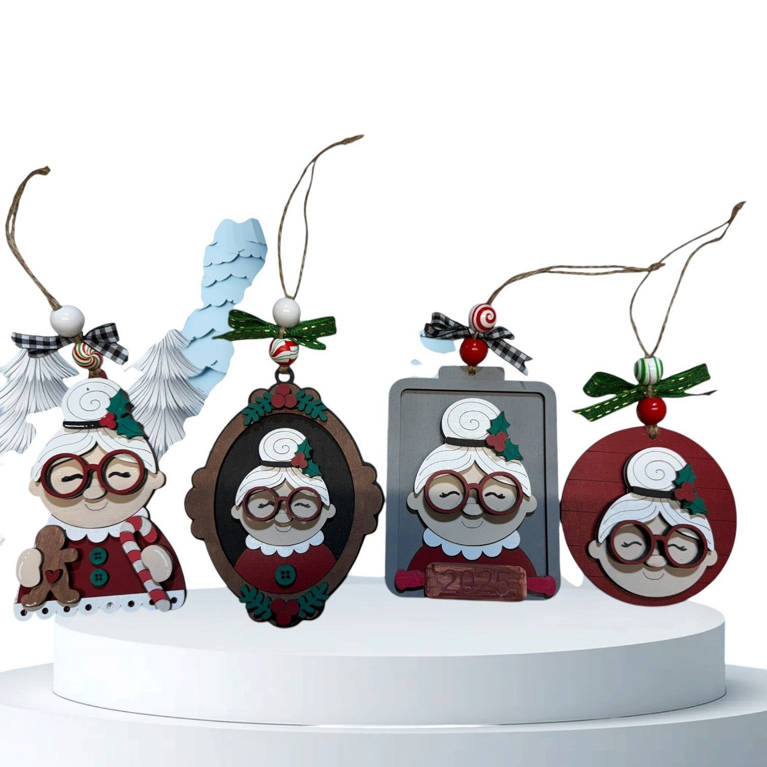 Mrs. Clause Ornaments