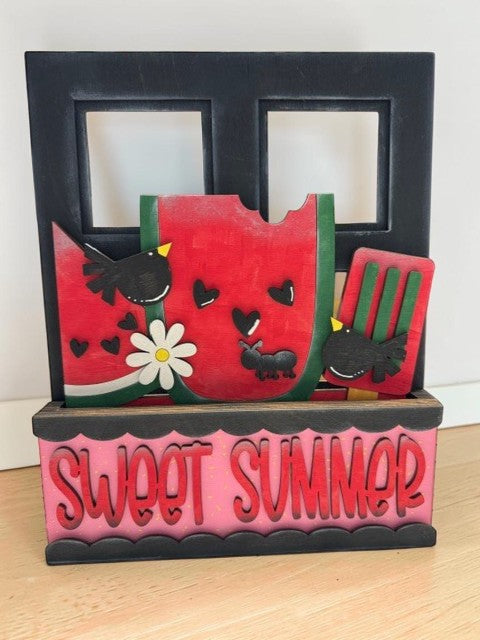 Sweet Summer Window Box Insert