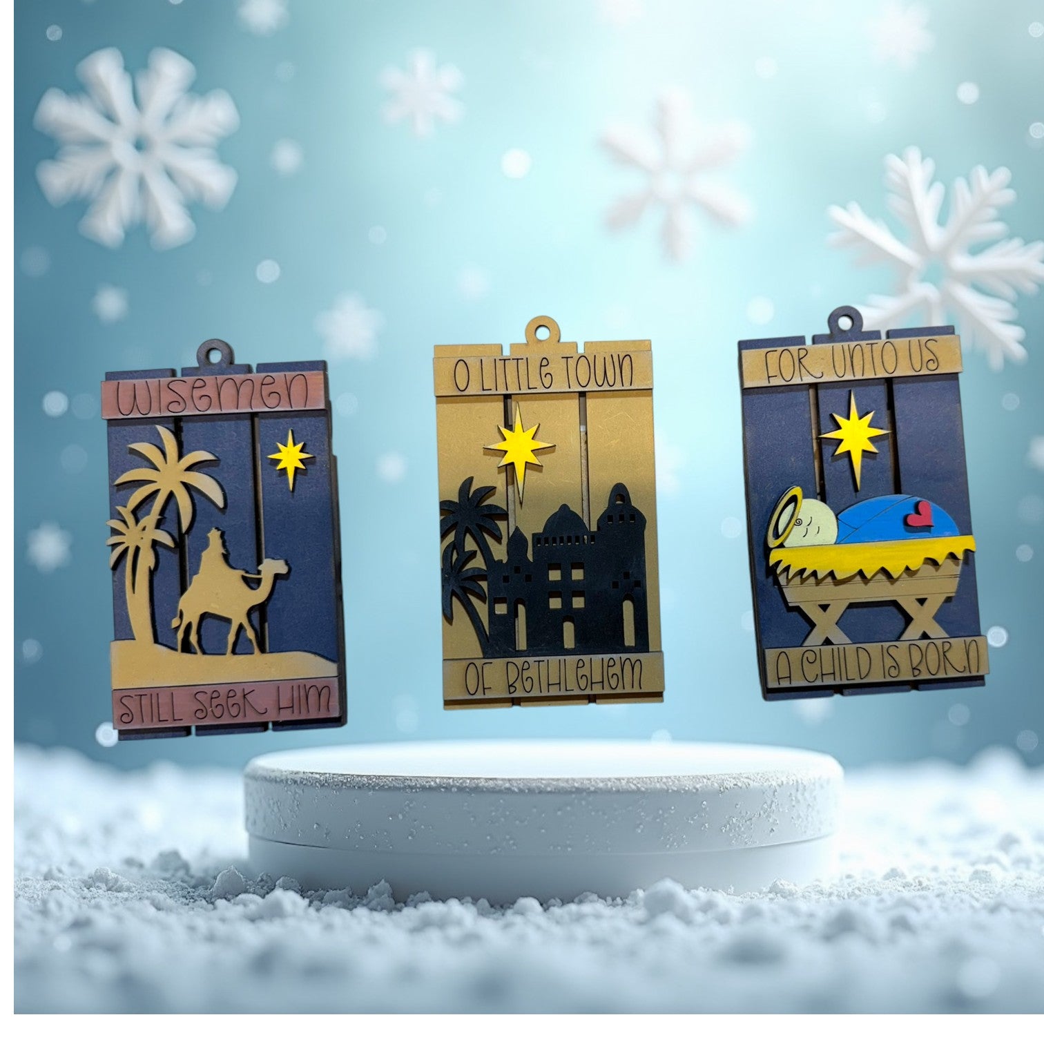 Wiseman Ornaments