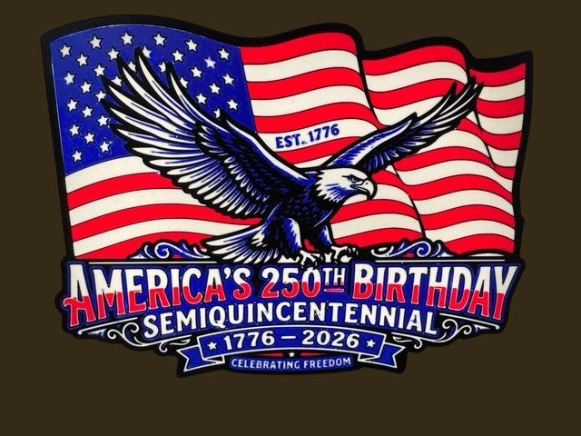 America 250th Anniversary light box