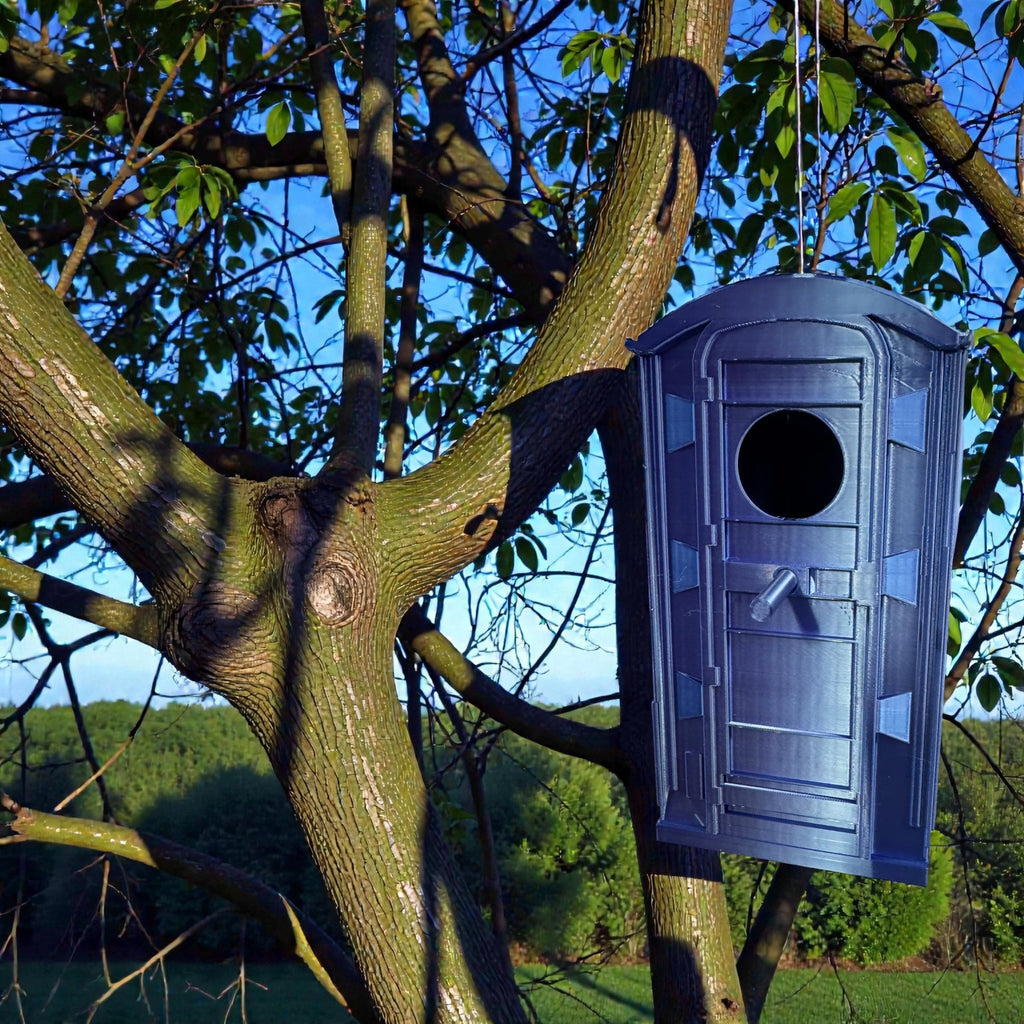 3d Johnny on the spot birdhouse