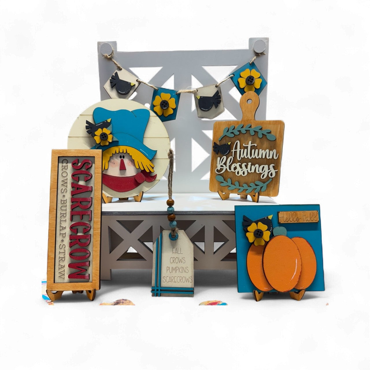 Scarecrow Bench set