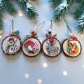 Woodland Christmas Ornaments